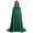 Green, variant on Lutiedan Medieval Velvet Cloak with Hood for Men and Women Halloween Witch Vampire Cape Cloak Renaissance Full Length Robe