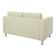 thumbnail image 3 of OSP Home Furnishings Pacific LoveSeat In Cream Fabric, 3 of 5
