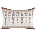 thumbnail image 2 of Southwest Geometric Queen Size Pillow Cover,Pillowcase Protectors with Zipper,Breathable Decorative Throw Pillow Case Cover,Western Boho Beige Grey Rustic Wooden Pillow Shams for Couch Sofa 20x30Inch, 2 of 8
