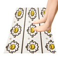 thumbnail image 2 of Happy Fried Egg Pattern 39x20" Bath Mat Carpet, Absorbent and Non-Slip for Kitchen or Bathroom, Quick-Drying, 2 of 8