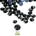 thumbnail image 2 of Uxcell Hotfix Rhinestones Flatback Crystal Glass Gems for Craft Clothes DIY Decoration Black 4mm, 2 of 5
