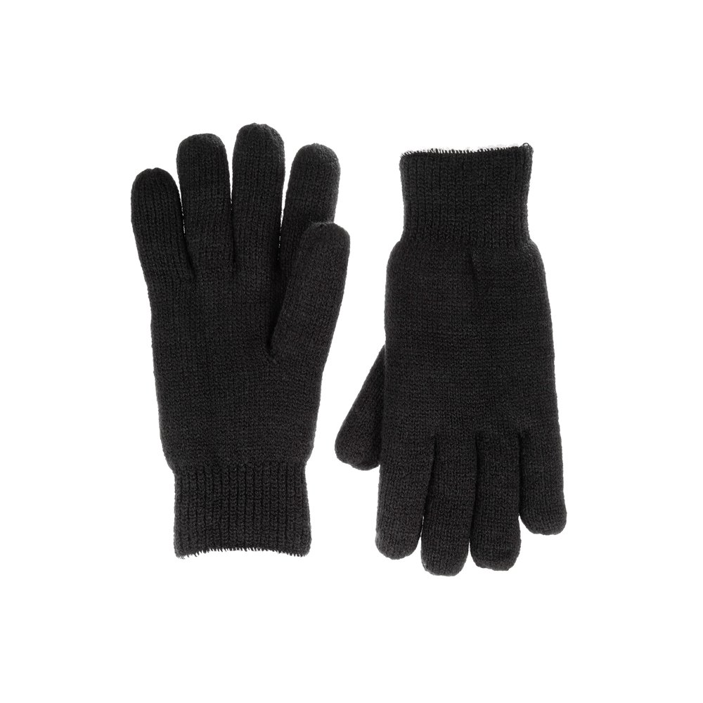 Isotoner Isotoner Women's smartDRI Solid Knit Mitten with Sherpasoft