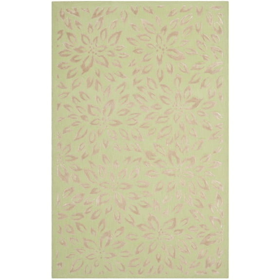 Safavieh IMR362B Isaac Mizrahi Green / Taupe
