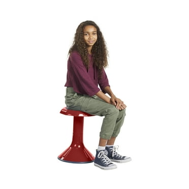 Abilitations Single Leg Round T-Stool, 10 to 14 Inch Adjustable Height ...