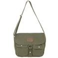 thumbnail image 2 of Bolsa De Mensajero Bolso de mensajero retro Todo-fósforo Lona Casual Hombres Mujeres Bolsos femeninos (Verde) Tmvgtek Para Estrenar, 2 of 9
