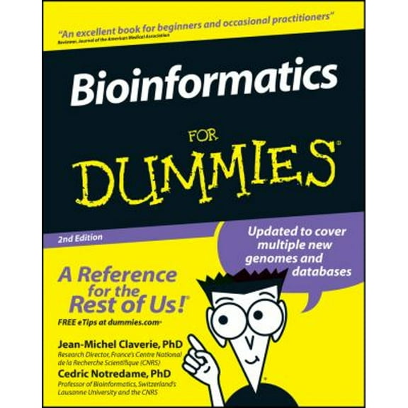 Pre-Owned Bioinformatics for Dummies (Paperback) 0470089857 9780470089859
