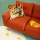 thumbnail image 4 of Kit de almohada con gancho de pestillo, artesanía hecha a mano con líneas de cuadrícula rojas × 10, lo que facilita Jirafa, 4 of 8