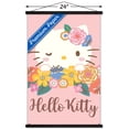 thumbnail image 3 of Hello Kitty and Friends: 24 Flowers - Hello Kitty Wall Poster with Magnetic Frame, 22.375" x 34", 3 of 5
