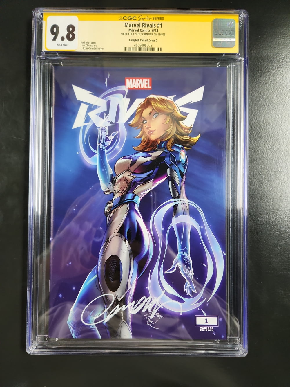 Walmart Marvel Rivals Marvel Rivals #1 - CGC 9.8 Comic Book - Walmart.com