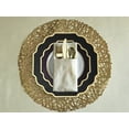 thumbnail image 6 of " OCCASIONS " 120 Plates Pack,(60 Guests) Heavyweight Premium Wedding Party Disposable Plastic Plates Set -60 x 10.5'' Dinner + 60 x 8'' Salad/Dessert(Imperial in Black & Gold), 6 of 11
