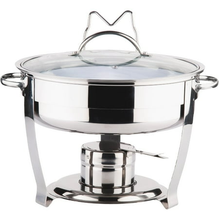 

Culinary Edge 4 Qt. Stainless Steel Chafing Dish 03840