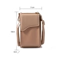 thumbnail image 2 of Bolso bandolera para teléfono móvil, cartera, bolso cruzado ligero, 2 of 6