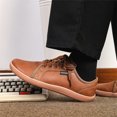 thumbnail image 3 of Zapatos para Con Punta Ancha Descalzos Mujer Hombre Cordones Minimalista, 3 of 9