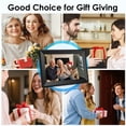 thumbnail image 3 of 10.1-inch Uhale Digital Frame for Photo, White Suitable for Elderly, Girls, and Women, for Watching Videos and Tutorials While Cooking in the Kitchen, 3 of 7
