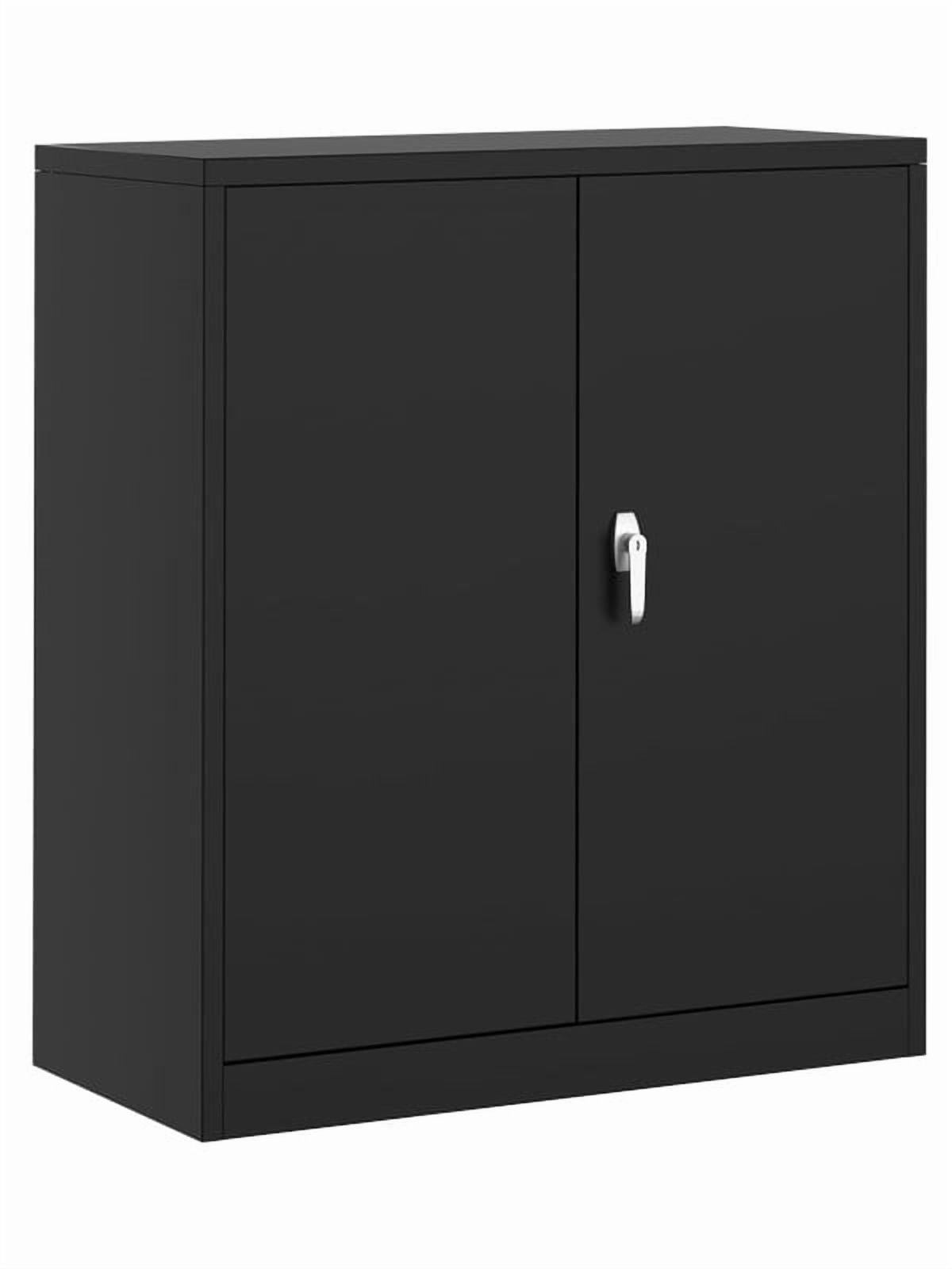 Free Shipping! Hyper Tough Plastic Garage Storage Cabinet Black 4