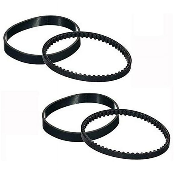 Replacement Part For Bissell 2 Flat & 2 Geared Belts For Proheat Steamer Package (2Pack)