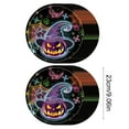 thumbnail image 3 of Qiweii Halloween Party Supplies - Table Cover Disposable Paper Plates Cups Napkins , Festive Cute Ghost Haunt Halloween Themed Decorations Used for birthdays, parties, meetups, Halloween, 3 of 6