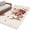 FireBrick Linen, variant on Christmas 2'x6' Runner Rugs for Hallway Kitchen Bedside Non Slip Washable, Retro Xmas Deer Candy Ice Cream Pine Needle Entryway Rug Runners with Rubber Backing, Long Carpet Runner for Laundry Room