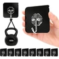 thumbnail image 2 of PYYNA-Heavy Duty Adhesive Hooks for Hanging 50lb(Max) Black Wall Hooks with Strong Sticky,No Damage Removable Hook Waterproof & Reusable for Bathroom, Kitchen, Shower, Outdoor Decor -8 Pack, 2 of 3
