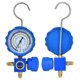 thumbnail image 3 of Air Condition Manifold Gauge Low Pressure A/C Refrigeration Tool with Sight Glass G1/4, 3 of 4