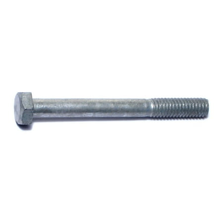 

5/16 -18 x 3 Hot Dip Galvanized Steel Coarse Thread Hex Cap Screws CSHS-441