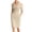 AA-Beige, variant on Women's Wear to Work Bodycon Dress 3/4 Sleeve Pleated V Neck Pencil Dresses Business Casual Office Outfits Blue M