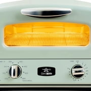 Sengoku HeatMate Countertop Toaster Oven w/ Graphite Technology, Olive