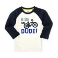 thumbnail image 1 of Gymboree Boys Ride On Embellished T-Shirt, White, Infant, 6-12 mos, 1 of 1