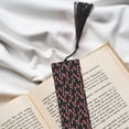 thumbnail image 6 of Kdxio Red Mushrooms Print Metal Tassel Bookmarks,Perfect Gift for Art Lovers and Bookworms Metal Bookmarks for Women, 6 of 8