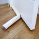thumbnail image 1 of Burlete para puerta 90 cm (blanco) Parte inferior de puerta unilateral antifrío con sello autoadhesivo, protección contra corrientes de aire y ruido, burlete para puerta, 1 of 5