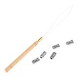 thumbnail image 4 of fastboy 5Pcs Hair Braid Bead Hair Extensions Wire Tool + Decoration Hook Pulling 3 1Set, 4 of 6