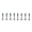 2CM, variant on 8Pcs Computer Case Fan Part Desktop Computer Power Supply Fan Long Screw Black Radiator Fan Screw for Water Cooling