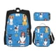 thumbnail image 1 of Balery Cute Dogs Mochila Escolar 3 en 1 para Niños - Mochila Resistente con Lonchera Térmica y Estuche - Mochila Escolar para Niños y Niñas, 1 of 7