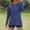Navy, variant on Sentmoon Running Shirts Women Cooling Long Sleeve Sun Shirt Women Solid Color Crew Neck Breathable Regular Fit Womens Athletic Tops for Beach and Water Sports XXL