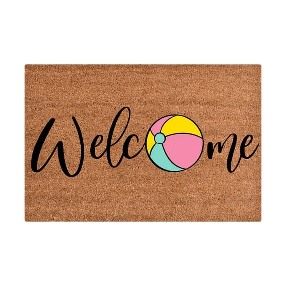 Welcome Mats for Entry Indoor Door Mat Doormat Indoor Entrance Summer Welcome Sign Hello Sunshine Doormat Funny Cute Doormats Door Mats Indoor Mats for Front Door 16x24IN