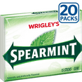 thumbnail image 2 of Wrigley Slim Pack Spearmint Chewing Gum 15Pcs Ea. Pack (20 Pack Double Up), 2 of 8