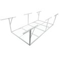thumbnail image 2 of 3x8 Ft Overhead Garage Storage Rack Heavy Duty Metal Ceiling Shelf 22 In To 40 In Adjustable Height 600 Lb Capacity For Wood Studs Or Concrete, 2 of 6