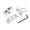 2 holes dual 3 use, variant on DIY Lipstick Model Beauty Molding Tools Lipstick Making Cosmetic Accessories 2 holes dual 3 use