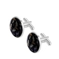 thumbnail image 2 of Bat Stylish Mens Cufflink Set for Formal Attire, Made of Stainless Steel, for Special Occasions, 2 of 6