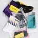 thumbnail image 2 of Calcetines de ciclismo Irfora Calcetines de bicicleta para hombre y mujer, estampado de rayas empalmadas, transpirable, antideslizante, elástico, suave, para carreras, senderismo, ciclismo, media Irfora Calcetines de ciclismo, 2 of 7