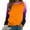 Orange-D, variant on Tumotour Sweatshirt For Women Crew Neck Long Sleeve Side Split Tunic Pullover Tops Womens Fall Fashion 2024 Casual Patchwork Gradient Color Block Loose Soft Comfortable Pullover Tops
