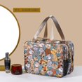 thumbnail image 1 of Bolsa de cosméticos portátil para Mujer, Neceser de viaje para maquillaje, Neceser impermeable de doble capa, Organizador Fivean unisex, 1 of 2