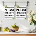 thumbnail image 3 of Lemon Letter Kitchen Towels Set of 2, Modern Simple Botanical Fruit Leaves Stripe Absorbent Dish Towels for Kitchen, Microfiber Hand Towel, Quick Drying Tea Towel for Cleaning Decorative Dishcloths, 3 of 7