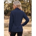 thumbnail image 6 of Zeagoo Fleece Jacket for Women Long Sleeve Lightweight Full Zip Up Coat with Pockets Fall Outwear, 6 of 6