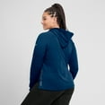 thumbnail image 7 of Women's Fanatics Heather Deep Sea Blue Seattle Kraken Authentic Pro Pullover Hoodie, 7 of 7