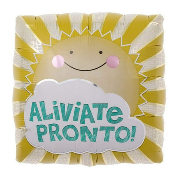 18 inch Aliviate Pronto Sol Northstar Foil Mylar Balloon - Party Supplies Decorations