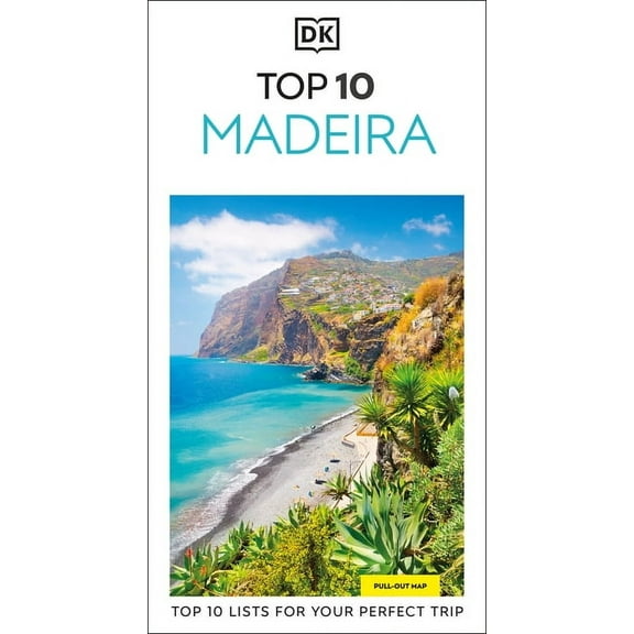 Pocket Travel Guide DK Top 10 Madeira: Top 10 Lists for Your Perfect Trip, Plus an All-Weather Folded Map, (Paperback)