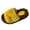 Yellow, variant on Beige Womens Non Slip Thick Sole Open Toe Slippers Platform Fur Lined Comfortable Casual Fall Winter Slide Sandals For Ladies