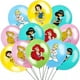 thumbnail image 2 of 12 globos de látex de 12 pulgadas de Blancanieves y las princesas de Disney, decoraciones para fiestas de cumpleaños de niñas, juguetes para niños, suministros para fiestas de baby shower, 2 of 4