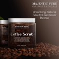 thumbnail image 3 of Exfoliante Corporal de Café Arábica Majestic Pure Natural para el Cuidado de la Piel, 3 of 9